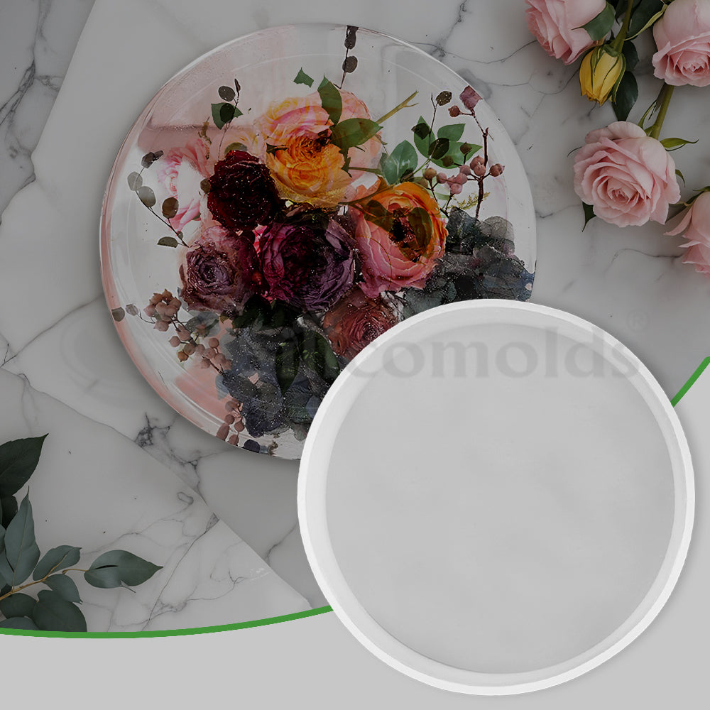 SILICOMOLDS - 6" X 50mm - ROUND DEEP CASTING MOLD - URP191-RM